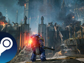 Een screenshot van het spel Warhammer 40,000: Space Marine 2 dat de omgevingskunst in het spel laat zien. (Bron: Steam - Bewerkt)
