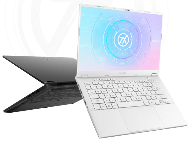 Asus verkoopt de TUF Gaming A14 in China met zwarte en witte kleuropties. (Afbeelding bron: Asus)