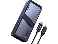 Een nieuwe SSD-behuizing biedt snelle gegevensoverdracht dankzij Thunderbolt 5 (Afbeelding bron: Ugreen)
