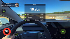 2024 Model 3 Prestaties deed 10,92s 1/4 mijl (afbeelding: Dragy/YT)