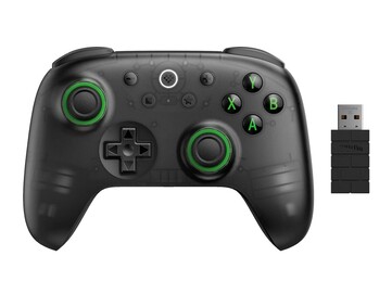 De nieuwe 8BitDo Ultimate 2C draadloze controller - Transparant zwarte editie. (Afbeeldingsbron: 8BitDo)