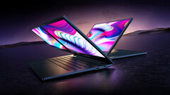 Acemagic X1 is uitgerust met Intel Core i7 1255U en het ontwerp met twee schermen is gericht op zakelijk gebruik (Afbeelding bron: Acemagic)