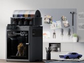 Een promotiefoto van de Bambu Lab X2D 3D printer 