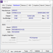 CPU-Z - moederbord