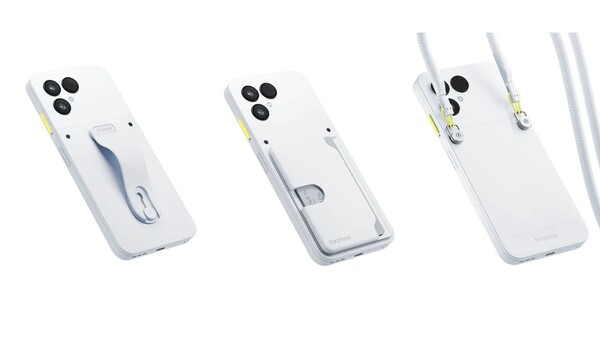 De Fairphone 6 ondersteunt modulaire accessoires die op het achterpaneel bevestigd kunnen worden. (Afbeeldingsbron: Fairphone)