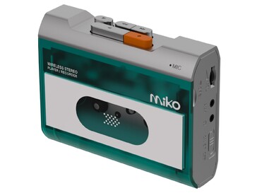 Bluetooth-schakelaar en 3,5 mm audio in-/uitgangen aan de andere kant.