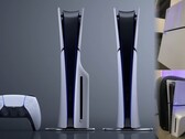 De nieuwe 2023 revisie van de PlayStation 5 heeft de onofficiële naam "PS5 Slim" gekregen. (Afbeeldingsbron: Sony/@phantompainss - bewerkt)