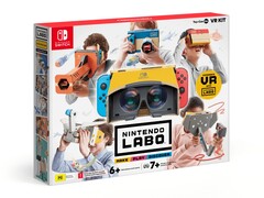 Nintendo Labo VR Kit die de originele Switch als display gebruikte. (Afbeeldingsbron: Nintendo)