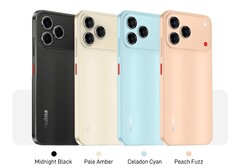 De Nubia V80 Design smartphone heeft een 50 MP primaire camera (Afb. bron: Nubia)