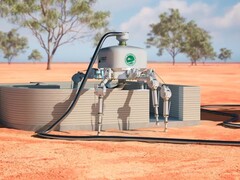 Charlotte is een hexapod robot voor bouwprocessen. (Afbeeldingsbron: Crest Robotics)