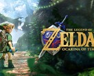 Officieel promotiemateriaal voor de remake van The Legend of Zelda: Ocarina of Time.