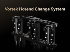 Het Vortek hotend-wisselsysteemportaal waarmee hotends snel verwisseld kunnen worden. (Afbeeldingsbron: Bambu Lab)