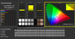 CalMan - ColorChecker (gekalibreerd)