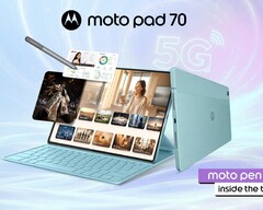 De Moto Pad 70 is voorzien van een 12,1-inch IPS LCD-scherm