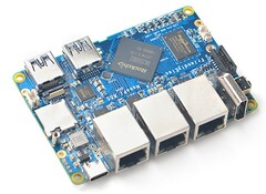 De NanoPi R5S is mogelijk slechts in één geheugenconfiguratie beschikbaar. (Afbeelding bron: FriendlyELEC)