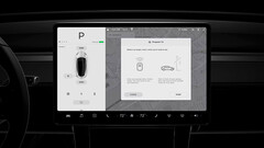 De Model 3 HomeLink garagedeuropener accessoire van US$350 (afbeelding: Tesla)