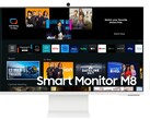 De Samsung Smart Monitor M8 is nu verkrijgbaar in twee formaten. (Beeldbron: Samsung)