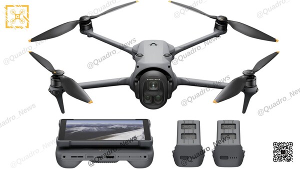 De Mavic 4 Pro Creator Combo. (Afbeeldingsbron: via Igor Bogdanov)