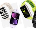 De Band 11-serie lijkt enkele wijzerplaten te bevatten die zijn geïnspireerd op watchOS. Afgebeeld: een promotiefoto van de productlijn.