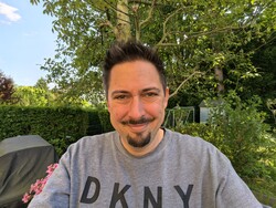 Selfie op de Huawei MatePad Pro 13.2