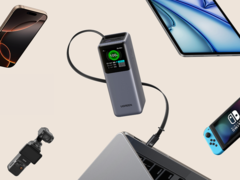 De Ugreen Nexode Power Bank met intrekbare kabel (afbeelding) is uitgebracht. (Afbeeldingsbron: Ugreen)