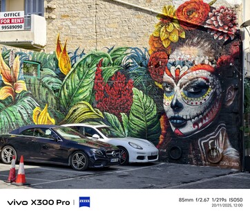 Vivo X300 Pro: Foto voorbeeld