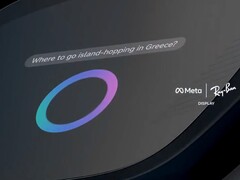 Uitgelekte Meta Ray-Ban Display-bril met HUD en Meta AI. (Afbeeldingsbron: UploadVR op X, screenshot)