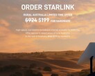 Het Australische platteland heeft onlangs een overeenkomst voor Starlink-apparatuur gekregen (afbeelding: SpaceX)