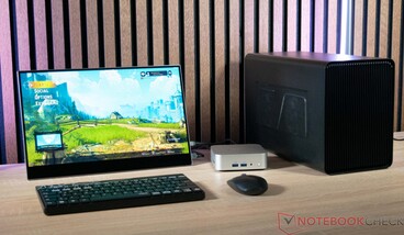 Geekom A7 met Razer Core X en Nvidia GeForce RTX 3060 Ti