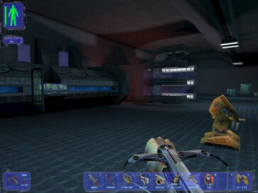 Afbeelding: Een screenshot van de gameplay uit Deus Ex: Game of the Year Edition.