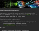 GeForce Nu 2.0.78 beschikbaar met toegang tot GeForce RTX 5080-servers wereldwijd (Afbeeldingsbron: Own)