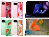 De Pixel 9 Pro Fold komt naar verwachting later dan de andere nieuwe Google-telefoons. Er is nieuwe informatie over de beschikbaarheid opgedoken, aangevuld met ongemarkeerde persafbeeldingen. (Afbeeldingsbron: @MysteryLupin)