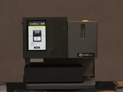 De CardMill identificeert ruilkaarten met behulp van een AI-scanner. (Afbeeldingsbron: CardMill via YouTube)