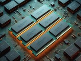 Qualcomm en Apple zouden LPDDR6-geheugen kunnen gebruiken in hun aankomende smartphone SoC's (afbeelding gegenereerd door DALL-E 3.0)