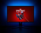 De game „Marvel's Spider-Man 2“ weergegeven op een pc-monitor