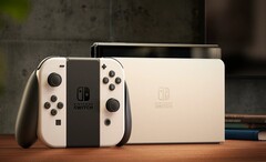 De Nintendo Switch - OLED Model was mogelijk een vervanging voor een eerder geplande Switch &quot;Pro&quot; console. (Beeldbron: Nintendo)