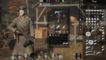 Afgebeeld: Een gameplay screenshot van Partisans 1941.