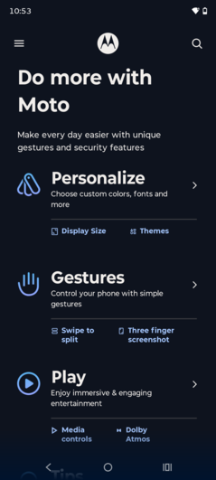 Software Motorola Edge 70
