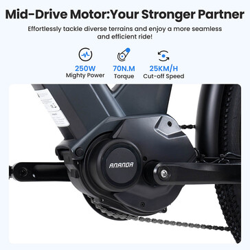 Een middenmotor is geïnstalleerd. (Afbeeldingsbron: Touroll)