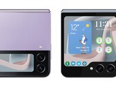 De Samsung Galaxy Z Flip5 krijgt een meer utilitair coverscherm. (Afbeelding Bron: @UniverseIce op Twitter)