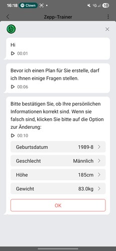Amazfit Active 2: Training