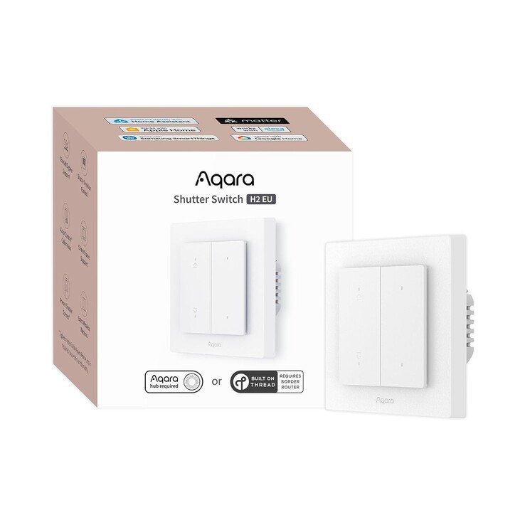 De Aqara H2 EU-luikschakelaar. (Afbeeldingsbron: Aqara)