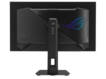 De achterkant van de Asus XG27AQWMG. (Afbeeldingsbron: Asus)