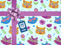 Het volgende gratis mysterie spel zou Cat Quest 2 kunnen zijn (Afbeelding bron: Epic Games Store)