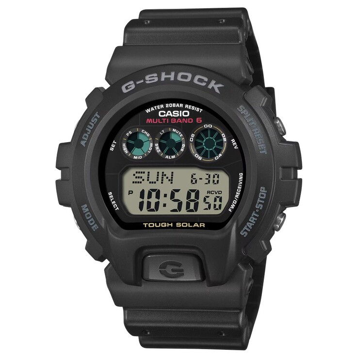 De G-Shock GW-6900-1 is uitgerust met Casio's nieuwe 3547 module. (Afbeeldingsbron: Casio)