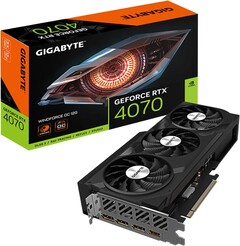 De GIGABYTE Windforce OC GeForce RTX 4070 heeft een GPU-kloksnelheid van 2.490 Mhz. (Bron: GIGABYTE)