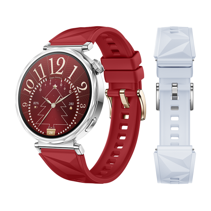 De Huawei Watch GT 5 Festive Edition Blauw. (Afbeeldingsbron: Huawei)