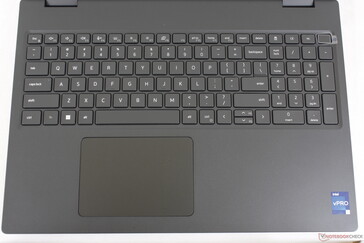 Het zwarte toetsenbord en de toetsen verzamelen zeer snel vingerafdrukken