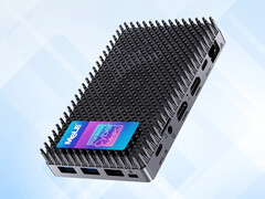 De Cyber X1 mini PC kost ongeveer $349 in de EU. Afgebeeld: het ontwerp van het systeem. (Afbeeldingsbron: MeLE - bewerkt)