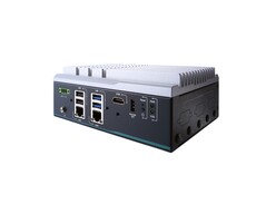 De Axiomtek AIM101 industriële mini PC heeft een Intel N150 chip en een behoorlijke I/O selectie. (Afbeeldingsbron: Axiomtek)